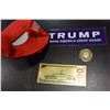 Image 2 : TRUMP HAT COIN AND BILL