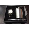 Image 1 : WATCH FLASK AND PEN BOXED GIFT SET