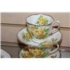 Image 2 : LOT OF ROYAL ALBERT YELLOW TEA ROSE CHINA