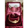 Image 1 : LADIES ESTATE WATCH VINTAGE PIN AND EARRINGS