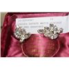 Image 2 : LADIES ESTATE WATCH VINTAGE PIN AND EARRINGS