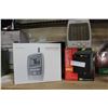 Image 2 : GREEN CANNISTER SET BREADBOX WASTE BIN POT AND TOASTER