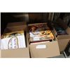 Image 1 : THREE BOXES OF HARDCOVER NOVELS AND COFFEE TABLE BOOKS