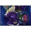 Image 2 : LARGE TOTE OF PLASTIC DISHES AND BOX OF NEW ITEMS CHESSE SHAKERS BRUSHES NOTEPADS ETC