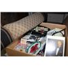 Image 2 : BOX OF ESTATE GOODS AND SPEAKERS