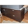 Image 1 : 2 PIECE OFFICE CREDENZA WITH LATERAL FILE AND CABINET