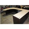 Image 1 : AS NEW EXECUTIVE DESK WITH DRAWER BANK