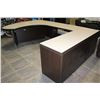 Image 1 : AS NEW EXECUTIVE DESK WITH DRAWER BANK