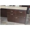 Image 3 : AS NEW EXECUTIVE DESK WITH DRAWER BANK