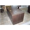 Image 3 : AS NEW EXECUTIVE DESK WITH DRAWER BANK