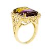 Image 4 : 15.20 ctw Ametrine And Diamond Ring - 14KT Yellow Gold