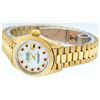 Image 6 : Rolex 18KT Gold President Ruby Ladies Watch