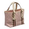 Image 2 : Gucci Pink Monogram Canvas Small Jolicoeur Tote Bag