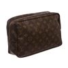 Image 2 : Louis Vuitton Monogram Canvas Leather Toiletry Pouch Bag