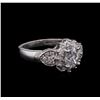 Image 1 : 1.30 ctw Diamond Ring - 14KT White Gold