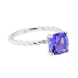 2.24 ctw Tanzanite Ring - 14KT White Gold