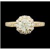 Image 2 : 1.72 ctw Diamond Ring - 14KT Yellow Gold