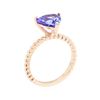Image 4 : 2.27 ctw Tanzanite Ring - 14KT Rose Gold