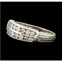 1.00 ctw Diamond Ring - 14KT White Gold