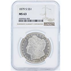 1879-S MS63 NGC Morgan Silver Dollar