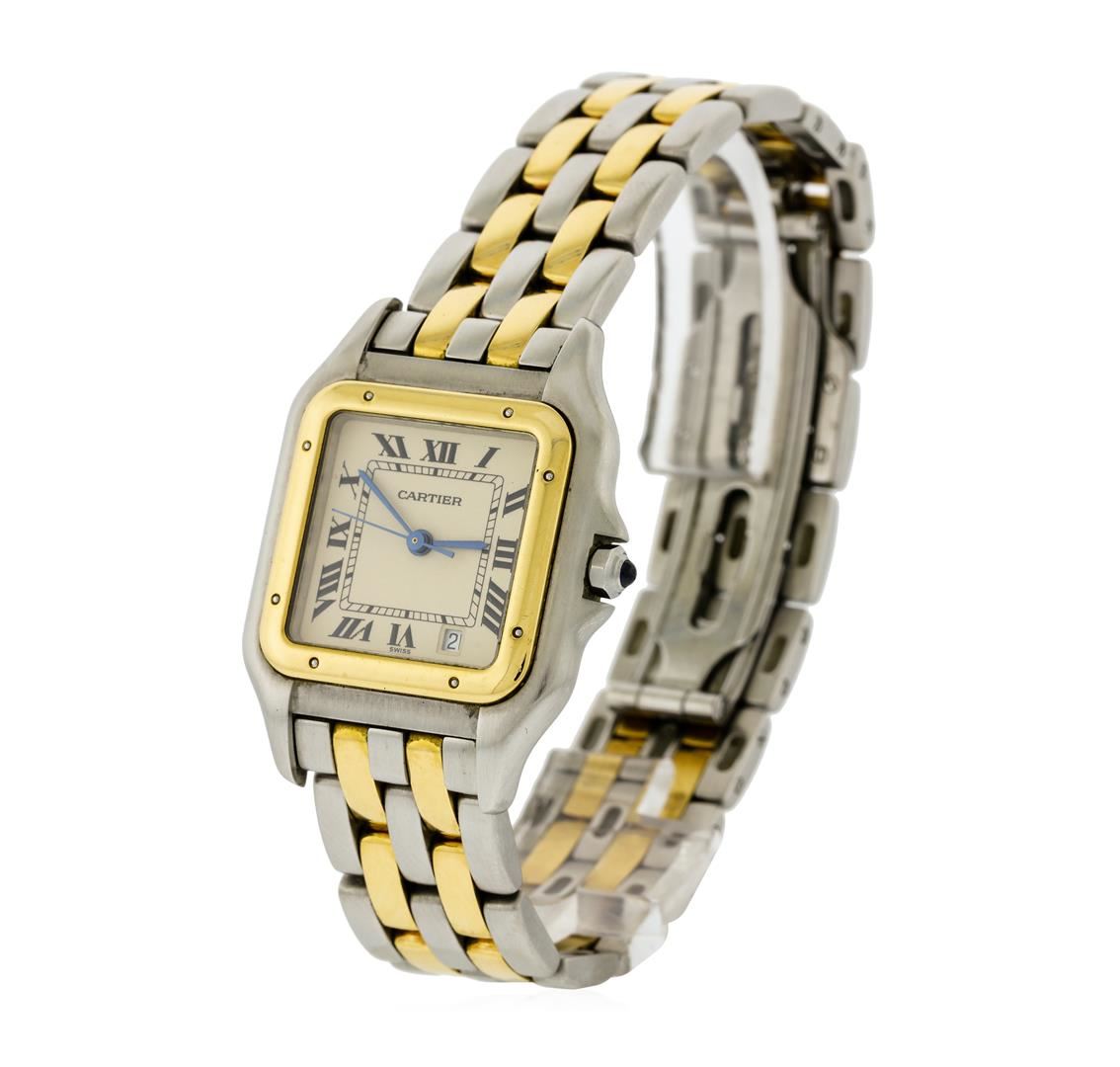 Cartier Two Tone Panthere Watch