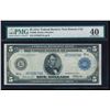 Image 1 : 1914 $5 Kansas City Federal Reserve Note PMG 40