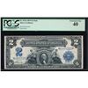 Image 1 : 1899 $2 Washington Silver Certificate PCGS 40