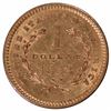 Image 2 : 1853 $1 Type 1 Liberty Head Gold Coin