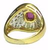 Image 4 : 18KT Yellow Gold 2.30ctw Ruby and Diamond Ring