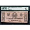 Image 1 : 1863 $1 Confederate States of America Note PMG 62EPQ