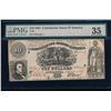 Image 1 : 1861 $10 Confederate States of America Note PMG 35