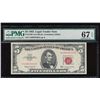 Image 1 : 1963 $5 Legal Tender Note PMG 67EPQ