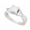 Image 2 : Platinum 1.24ctw Diamond Ring