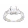 Image 3 : Platinum 1.24ctw Diamond Ring