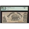 Image 1 : 1861 $20 Confederate States of American Note PCGS 40