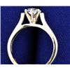 Image 3 : 0.70 Ct Pear Diamond Solitaire ring
