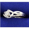 Image 2 : 1/2 Ct Tw Micro Set Diamond Ring