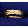Image 1 : Unique Diamond Band Ring in 14k Gold
