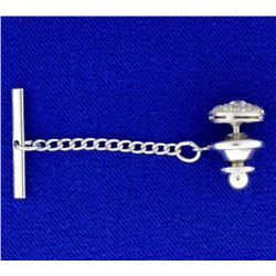 Antique 3/4 ct TW Diamond Tie Tack