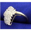 Image 2 : 1/4 ct TW Diamond Cluster Ring