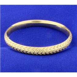 14K Bangle Bracelet