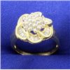 Image 1 : Over 2cts TW Diamond Flower Ring