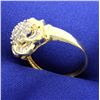 Image 2 : Over 2cts TW Diamond Flower Ring