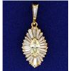 Image 1 : 2ct TW Diamond Pendant