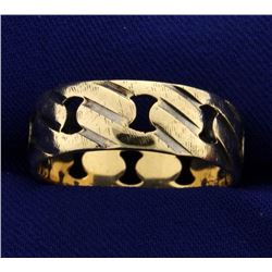 Men's Cutout Band Ring