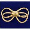 Image 1 : Knotted Bow Pin