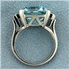 Image 3 : Over 9ct Aquamarine Ring