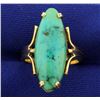 Image 1 : Large Turquoise Ring