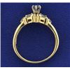 Image 3 : Diamond Engagement Ring Set