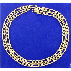 23 1/2 Inch Figaro Neck Chain